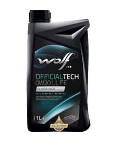 Wolf OFFICIALTECH 0W20 LL FE 1L VW508.00/509.00 TL 52 577 Motora eļļas