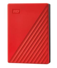 Western Digital HDD External WD My Passport 6TB USB3.2 Red Ārējie cietie diski HDD SSD
