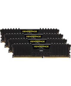 Corsair DDR4 64GB 2400-14 Vengeance LPX Black Quad Оперативная память (RAM)