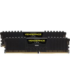Corsair DDR4 16GB 2133 Kit - Black - CMK16GX4M2A2133C13 - Vengeance LPX Оперативная память (RAM)
