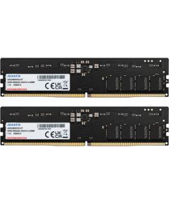 ADATA DDR5 - 32GB - 5600 - CL - 46 (2x 16 GB) dual kit, RAM (black, AD5U560032G-DT, Premier Tray) Оперативная память (RAM)