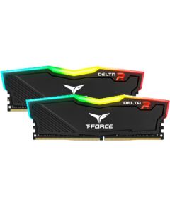 Team Group DDR4 -16GB - 3600 - CL - 18 T-Force Delta black Dual Kit Оперативная память (RAM)
