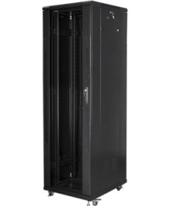 Lanberg Rack cabinet 19" free-standing 42U/600x800 (flat pack) FF01-6842-12B Black Серверы и компоненты серверов