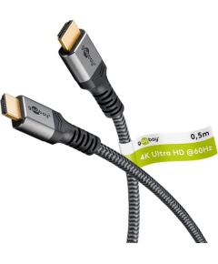 Goobay High Speed HDMI Cable with Ethernet 64992 0.5 m HDMI vadi