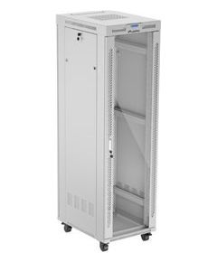 Lanberg Rack cabinet 19" free-standing 42U/600x800 (flat pack) with glass door, LCD FF01-6842-12SL Grey Серверы и компоненты серверов