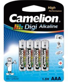 Camelion LR03-BP4DG AAA/LR03 Digi Alkaline 4 pc(s) Baterijas un akumulatori