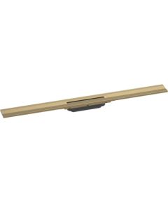 Hansgrohe dušas kanāls RainDrain Flex, 900 mm, pie sienas, griežams, brushed bronze Канализационные стоки