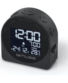 Pārnēsājams pulkstenis, 2×1,5 V, M 09 C, MUSE Radio, Radio pulksteņi