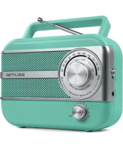 Pārnēsājams radio, 4×1,5 V, M 056 AG, MUSE Radio, Radio pulksteņi