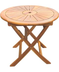 Galds FABIOLA D80xH72cm, akācija Dārza galdi