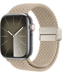 Dux Ducis   DUX DUCIS strap MIXTURE PRO stretchable braided for Apple Watch 42 / 44 / 45 / 49 mm beige Smart-Watch aksesuāri