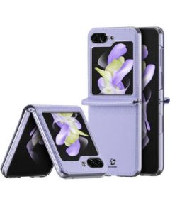 Dux Ducis Samsung  Galaxy Z Flip5 5G Flip Leather Case Wallet Purple Neoriģinālie Maciņi