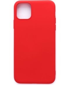 Evelatus Apple  iPhone 11 Pro Max Nano Silicone Case Soft Touch TPU Red Чехлы - альтернативные