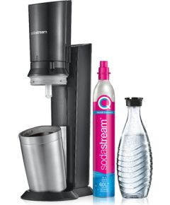 SodaStream Crystal 3.0 Metal  Stainless steel Black 7290116742380 Citi virtuves piederumi