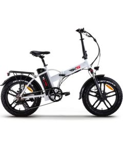 Elektriskais velosipēds RKS 20 RSIII Pro balts Электрические велосипеды