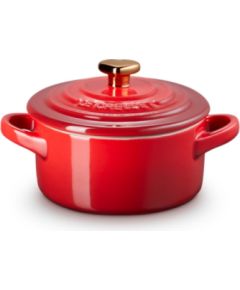 Le Creuset Мини-кастрюля из каменной керамики, диаметр 10 см, красная. Katli