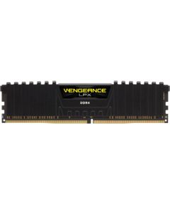 Corsair DDR4 8GB 2666 - Black - CMK8GX4M1A2666C16 - Vengeance LPX RAM Operatīvā atmiņa