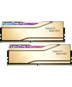 G.Skill DDR5 - 32GB - 6000 - CL - 26 (2x 16 GB) dual kit (gold, F5-6000J2636H16GX2-TR5NG, Trident Z5 Royal, AMD EXPO) Оперативная память (RAM)