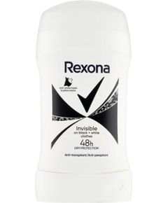 Rexona Invisible Black & White Antiperspirant - Tuhý antiperspirant 50ml Дезодоранты