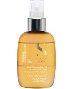 Alfaparf Semi Di Lino Sunshine Hair Protective Oil - Ochranný olej pro vlasy namáhané sluncem 125ml Ķermeņa kosmētika