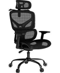 Mozos Ergo-V biroja krēsls Melns Biroja krēsli