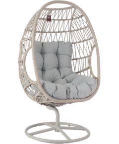 Leisure chair CASSIA swivel 85x85xH151cm, beige Новинки Для дома и сада 