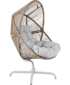 Leisure chair DORIAN swivel 89x95xH154cm, light brown Новинки Для дома и сада 