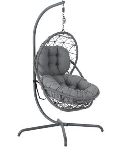 Hanging chair AMARA 134x134xH196cm, dark grey Новинки Для дома и сада 