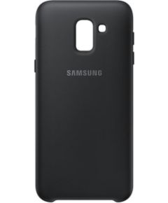 Samsung   A6 Plus 2018 A605 Dual Layer Cover Black Чехлы - альтернативные
