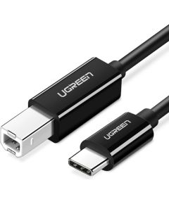 Ugreen US370 45034 kabelis USB-C | USB-B printerim 1m - melns Data USB kabeļi