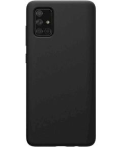 Fusion elegance fibre izturīgs silikona aizsargapvalks Samsung A566 Galaxy A56 5G melns Neoriģinālie Maciņi