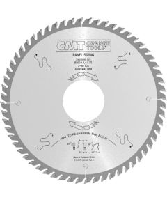 Griešanas disks kokam CMT 282; 350x4.4x30; Z54; 16° Zāģripas