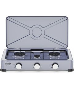 Haeger GC-03E.025A Triple Cook Настольная газовая плита 3 конфорки Электропечи и плитки