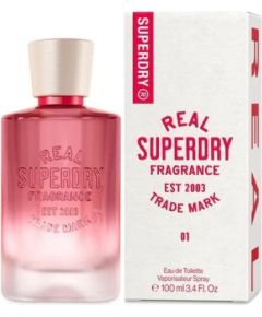 Calvin Klein SUPERDRY Real Superdry Fragrance 01 Women EDT spray 100ml Sieviešu Smaržas