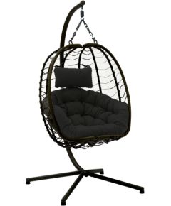 Hanging chair GRANVIN 92x98xH189cm, dark grey Новинки Для дома и сада 