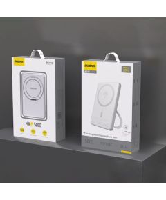 Dudao   Dudao K28S 20W PD 5000mAh Powerbank with MagSafe and Stand - Silver Power-банки