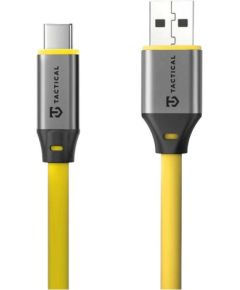 Tactical Fat Man 2.0 kabelis USB-A|USB-C 1m | dzeltens Data USB kabeļi