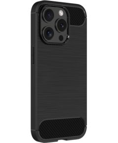 Fusion Trust Back Case Silikona aizsargapvalks priekš Samsung S731 Galaxy S25 FE melns Neoriģinālie Maciņi