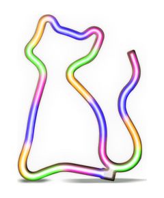 SBS Led lampa Meow In Color Neon effect Jaunumi, Bērnu preces