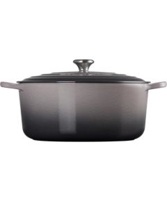 Le Creuset Круглая чугунная кастрюля Ø34 см / 12 л, серая. Katli
