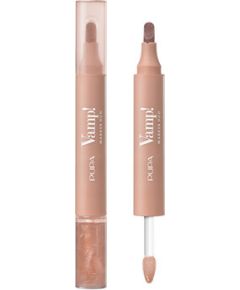 Pupa Vamp! Marker Duo - Fix a olejový lesk na rty 2v1 4 ml 002 Frozen Rose Парфюмерные наборы