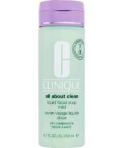 Clinique All About Clean / Liquid Facial Soap Mild 200ml Уход за лицом