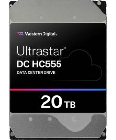 Western Digital HDD Server WD/HGST ULTRASTAR DC HC555 (3.5’’, 20TB, 512MB, 7200RPM, SATA 6Gb/s, 512E SE NP3) SKU: 0B48724 Жесткие диски (HDD)