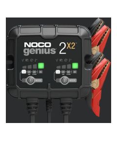 Noco GENIUS2 6V/12V 2X2A akumulatoru lādētājs Akumulatoru lādētāji, starteri