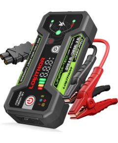 LOKITHOR 12V 25.6Wh 1350A LiFePO4 starta palīgiekārta Akumulatoru lādētāji, starteri