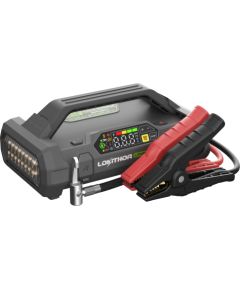 LOKITHOR 12V 3000A LiFePO4 starta palīgiekārta JA3000 PRO ar 150PSI kompresoru Akumulatoru lādētāji, starteri