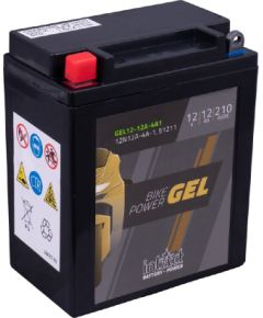 135 x 81 x 161 + - Intact Bike Power GEL 12V 12Ah(c20) 210A(EN) 12N12A-4A-1 EAN4250227524186 Akumulatori