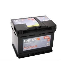 DETA SENATOR3 DA640 12V 64Ah 640A(EN) 242x175x190 0/1 EAN3661024024228 Akumulatori