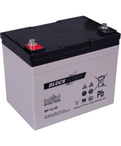 Intact Block-Power 12 V 35Ah (c20) 195x130x167 1/F-M6 EAN4250227552868 Akumulatori