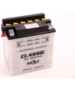 136 x 91 x 146 - + Intact Bike Power 12V 11Ah(c20) 90A(EN) CB10L-A2 EB10L-A2 EAN4250227522397 Akumulatori